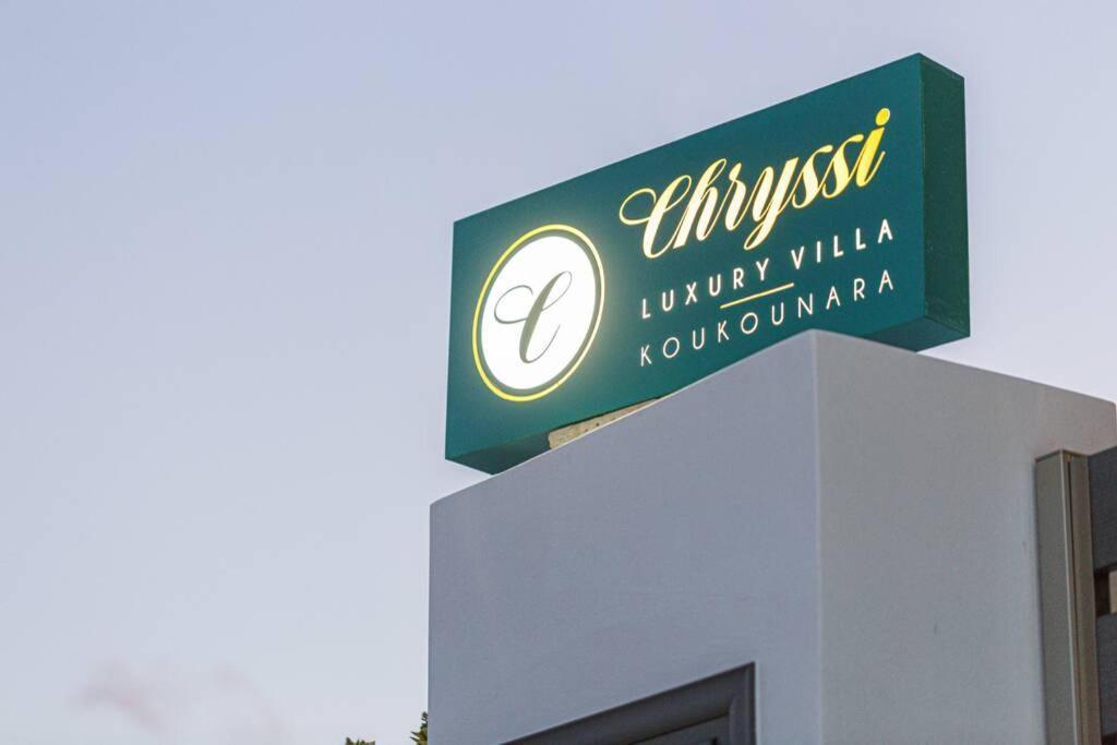 Villa Chryssi Kíssamos Exteriör bild